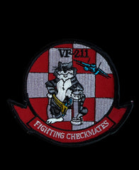 Parche de la Marina de los EE. UU. del escuadrón de cazas de ataque VF 211 Checkmates