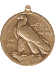 American Campaign Full Size Medal coin