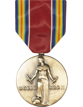 WWII Victory Full Size Medal