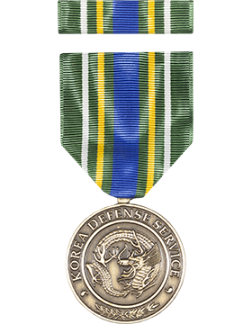 Korean Defense Service Full Size Medal