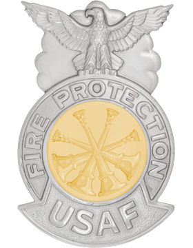 Air Force Fire Chief Deputy badge