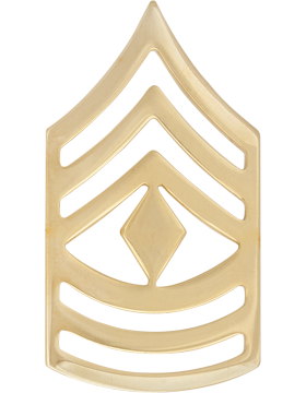Army 1st Sergeant Metal Chevron