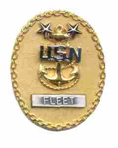 Advisor Enlisted E9 Fleet Navy Badge