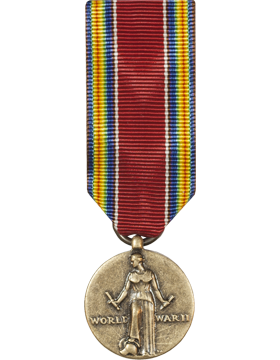WWII Victory Miniature Medal