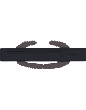 US Army Master Combat Infantryman Badge (MCIB) in black metal