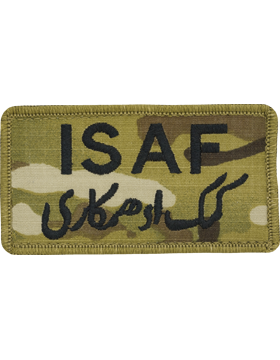 ISAF Multicam US Army cloth patch