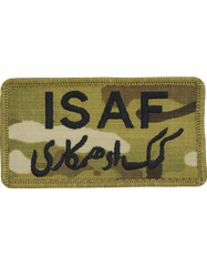 ISAF Multicam US Army cloth patch