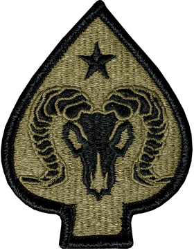 17th Sustainment Brigade Scorpion Patch with Velcro