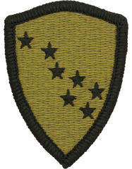 Alaska National Guard Full Color OCP Patch with Velcro backing