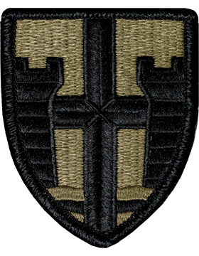 Puerto Rico National Guard Headquarters OCP Patch with Velcro