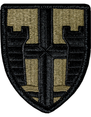 Puerto Rico National Guard Headquarters OCP Patch with Velcro