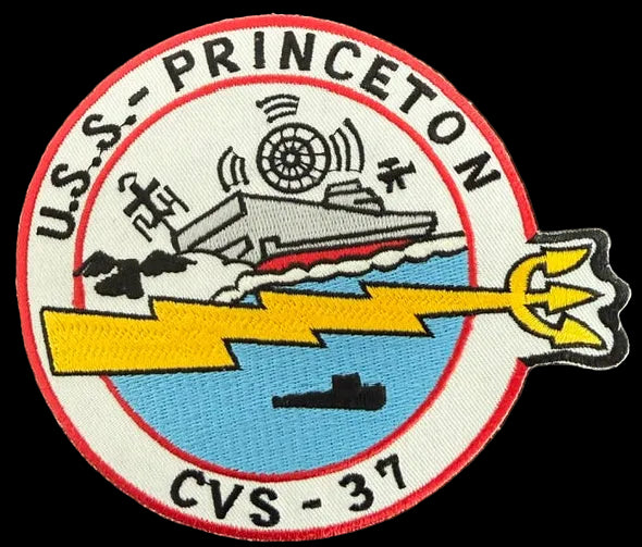 CVS-37 USS Princeton Navy Aircraft Carrier Patch