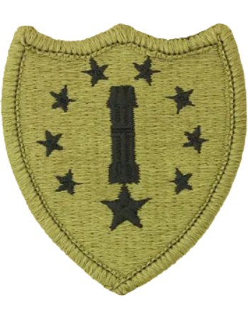 New Hampshire Army National Guard OCP Patch with fastener