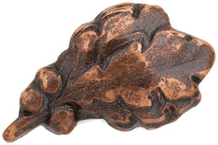 Oak Leaf metal ribbon device on a bronze metal