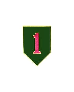 1st Infantry Division hat pin