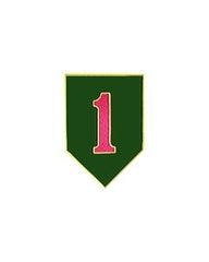 1st Infantry Division hat pin