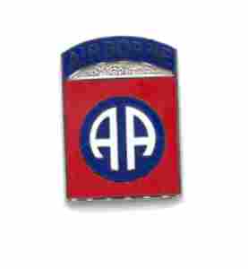 82nd Airborne Division Metal hat Pin