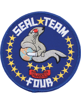 Navy Seal Team 4 Metal hat Pin