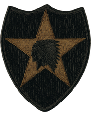2nd Infantry Division Subdued Cloth Patch