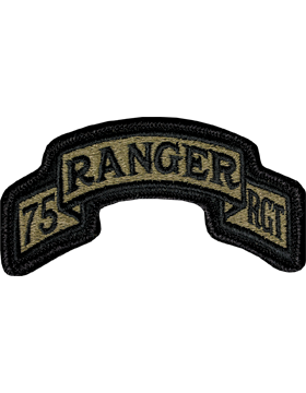 75th Ranger Regiment Subdued Patch