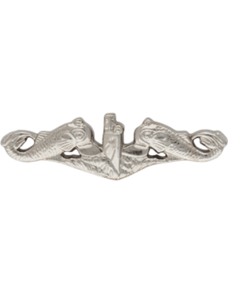 Submarine Enlisted USN Badge miniature size