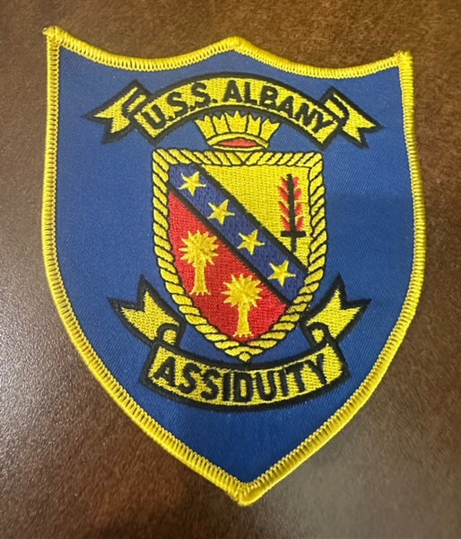 USS Albany SSN753 Navy Submarine Patch