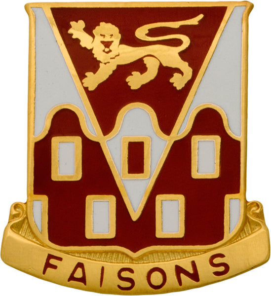 US Army 368th Engineer Battalion Unit Crest - Faisons