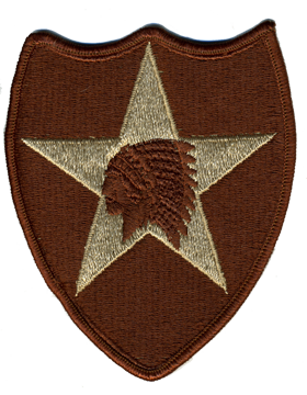 2nd Infantry Division  Desert Cloth Patch
