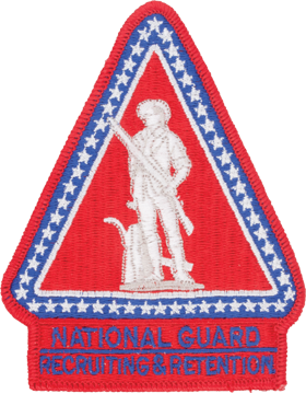 National Guard Recruiting & Retention Full Color Patch