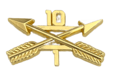 10-1 Special Forces Officer Regimental Branch Of Service Insignia Badge - Saunders Military Insignia
