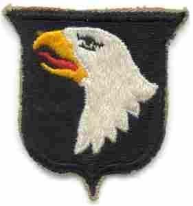 101st Airborne Division patch CUT EDGE