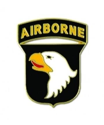 101st Airborne Division metal hat pin