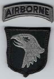 101st Airborne Division with Tab Army ACU Patch with Velcro