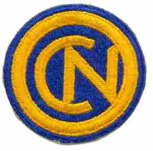 102nd Infantry Division color patch Patch Authentic WWII Repro Cut Edge