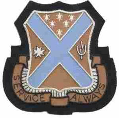 103rd Quartermaster Regiment Custom made Cloth Patch - Saunders Military Insignia