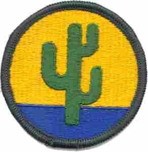 103rd Support Brigade full color patch