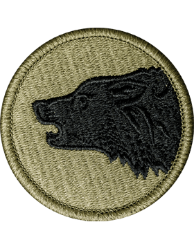 104th Infantry Division Army MULTICAM Patch with Velcro backing