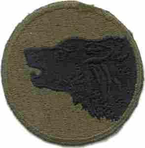 104th Infantry Division Training Subdued Cloth Patch