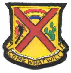 105th Antiaircraft Artillery Battalion Custom made Cloth Patch - Saunders Military Insignia