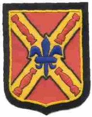 106th Antiaircraft Artillery Battalion Custom made Cloth Patch - Saunders Military Insignia