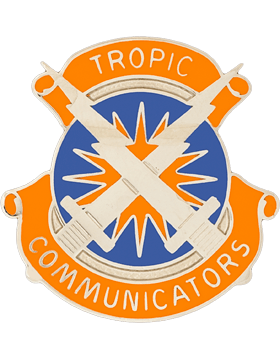 106th Signal Brigade Unit Crest - Saunders Military Insignia