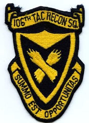 106th Tactical Air Command Reconnaissance Squadron Patch - Saunders Military Insignia