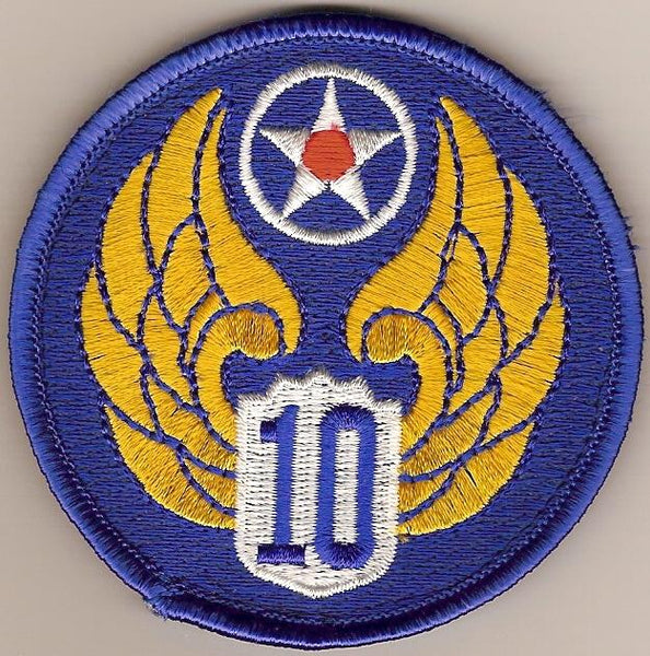 10th Air Force Patch With Velcro