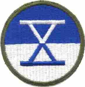 10th Army Corps Patch