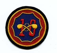 10th Chemical Depot Custom made Cloth Patch