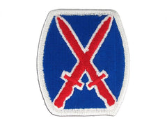 10th Infantry Division Color Patch - Saunders Military Insignia