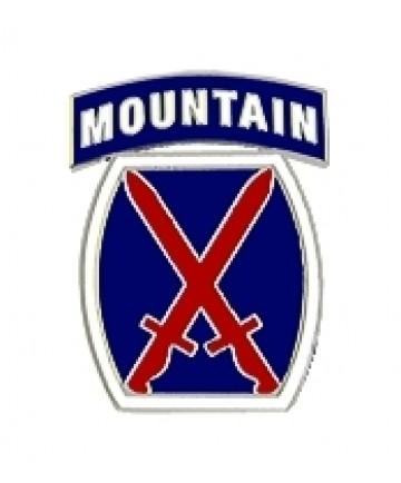 10th Mountain Division lapel pin