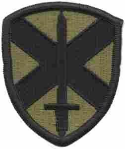 10th Personnel Command subdued Patch