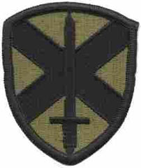 10th Personnel Command subdued Patch - Saunders Military Insignia