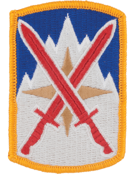 10th Sustainment Brigade full color patch